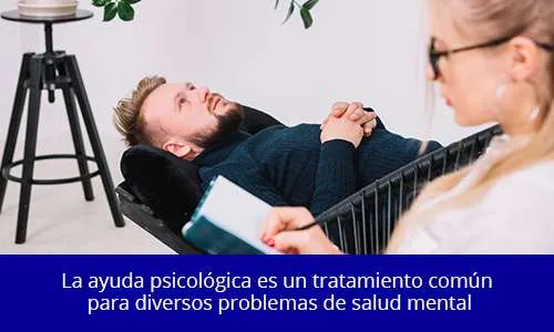 Hombre recibiendo Terapia Psicolgica<br>
